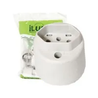 Tomada Redonda Sobrepor 2P+T 20A/250V Ilumi - imagem 1