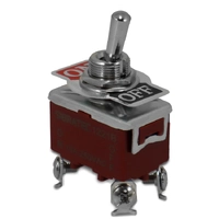 Chave Alavanca 1221B - 2 Polos - LIGA/DESLIGA - 2 Posições - Com Parafuso Sibratec - imagem 2