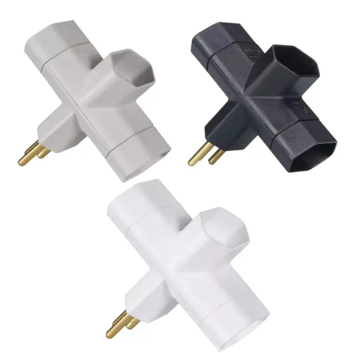 Adaptador benjamim 2P+T – 10A