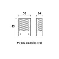 Fonte 12V/3A para Fita de LED 36W Blumenau - imagem 1