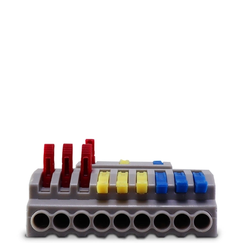 Placa 4X2 3 Postos Horizontais + Suporte Sleek Margirius