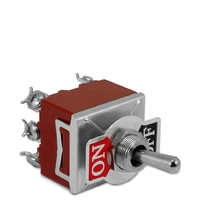 Chave Alavanca 1401B - 3 Polos - LIGA/DESLIGA - 2 Posições - Com Parafuso Sibratec - imagem 2