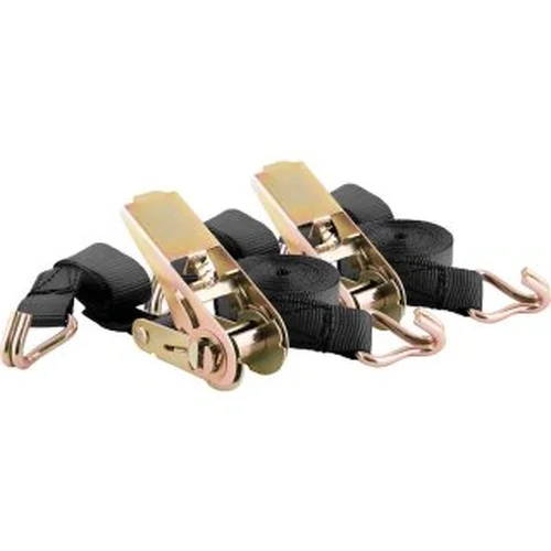 Jogo de cinta com catraca para amarração de carga 0,8 tf/0,4 tf, encartelado, VONDER