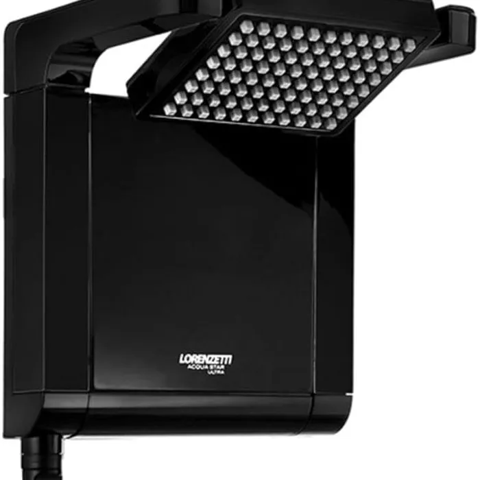 Ducha Acqua Star Ultra Black 7800W 220V Lorenzetti