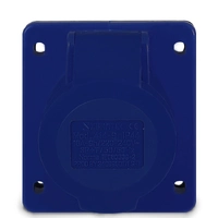 Tomada de Embutir 414-9 - 3P+T 9H 220Vca/16A Azul IP44  - imagem 2