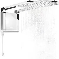Chuveiro Acqua Storm Ultra Branco Cromado 7800W 220V Lorenzetti - imagem 2