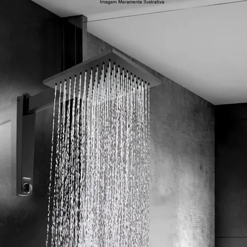 Chuveiro Acqua Century Eletrônico Preto 7500W 220V Lorenzetti