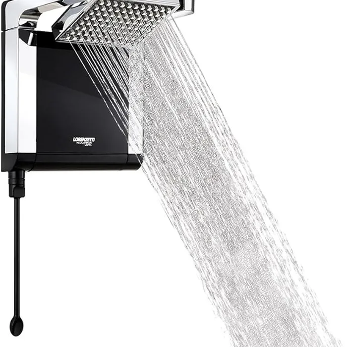 Ducha Acqua Star Ultra Black Cromado 7800W 220V Lorenzet
