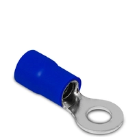 Terminal Pré-Isolado Tipo Olhal Cabo 16mm² Azul RV 14-8 Sibratec - imagem 1