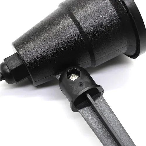 Espeto/Spot LED Clean IP65 5W Luz Decorativa Verde - Preto Blumenau