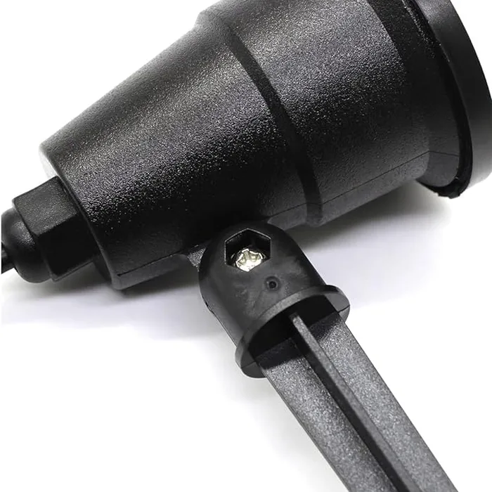 Espeto/Spot LED Clean IP65 5W Luz Decorativa Verde - Preto Blumenau