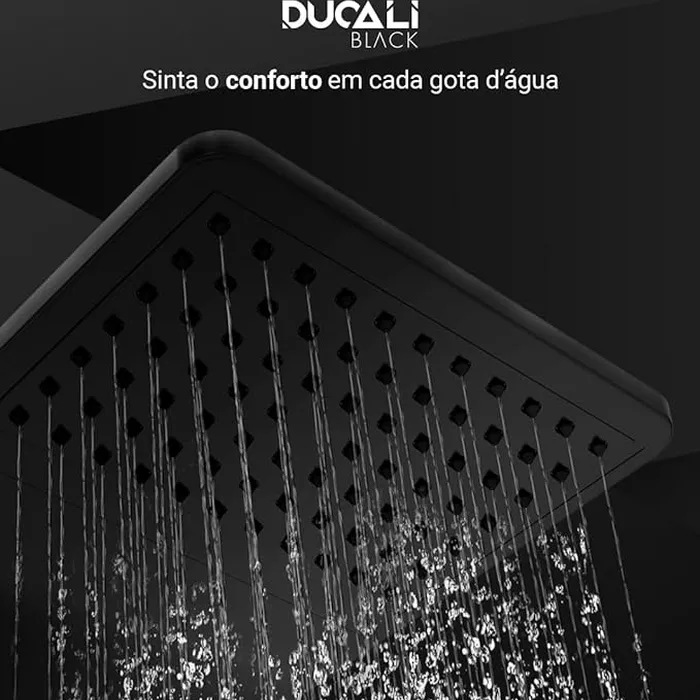Ducha Ducali Black 5500W 127V Zagonel