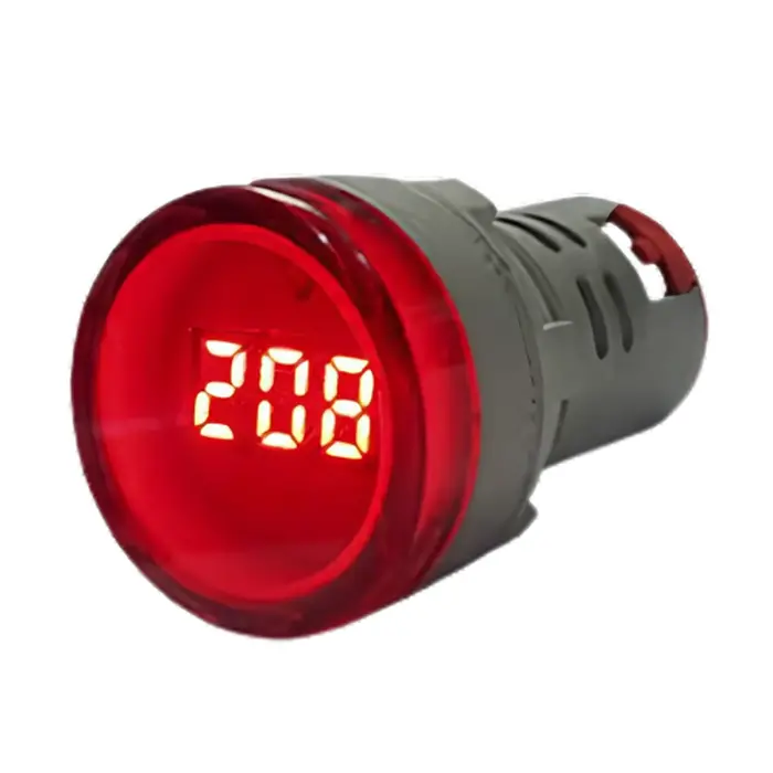 Voltímetro Digital LK-KN52 vermelho LUKMA