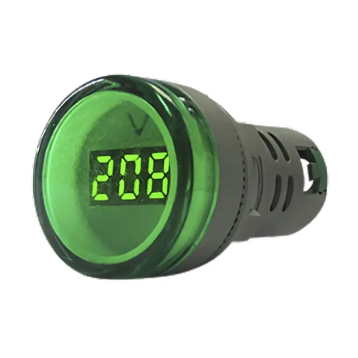 Voltímetro Digital LK-KN52 Verde LUKMA