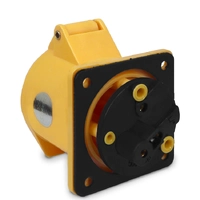 Tomada de Embutir 423-4 - 2P+T 4H 127Vca/32A Amarelo IP44  - imagem 2