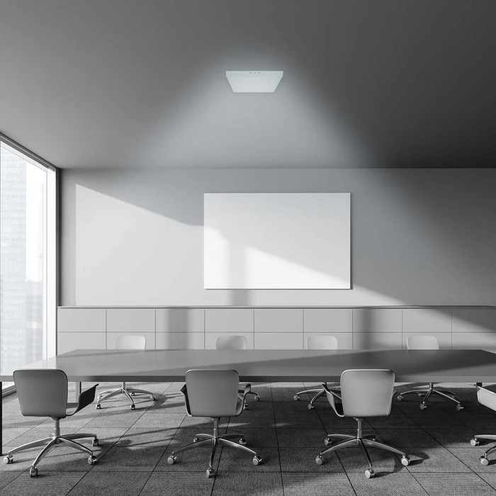 Painel LED TECH Slim Quadrado Sobrepor Alumínio 24W 6.500K - Preto Blumenau