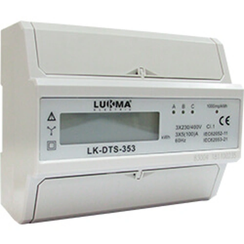 MEDIDOR DE CONSUMO LK-DTS-353 3*230V 100A TRIFASICO
