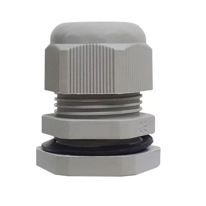 Prensa Cabo Cinza PVC 3/8 BSP 