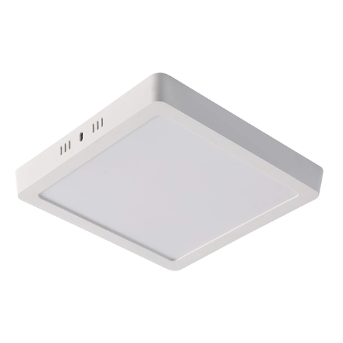 Painel LED Play ABS Sobrepor Quadrado 18W Bivolt 6.500K - Branco Blumenau