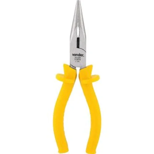 Alicate Bico Meia-Cana Reto 6", com Isolação até 1.000 V, VONDER