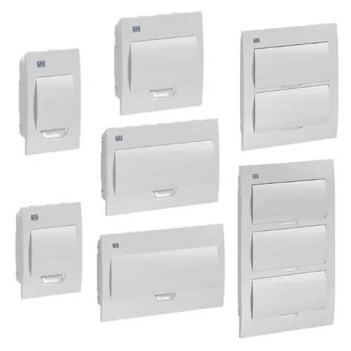 Quadro de Distribuição Embutir Tampa Branca - WEG
