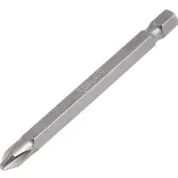 Bits Ponteira Phillips Com Encaixe 1/4 Nº2 X 75mm Vonder - imagem 1