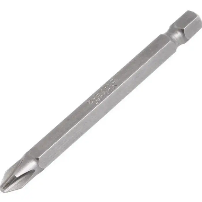 Bits Ponteira Phillips Com Encaixe 1/4 Nº2 X 75mm Vonder