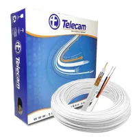 Cabo Coaxial RF 4mm Telecam - imagem 1