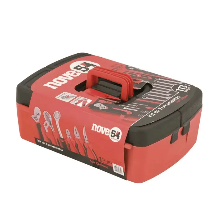 Jogo de Ferramentas 113 peças Nove54 KF 001
