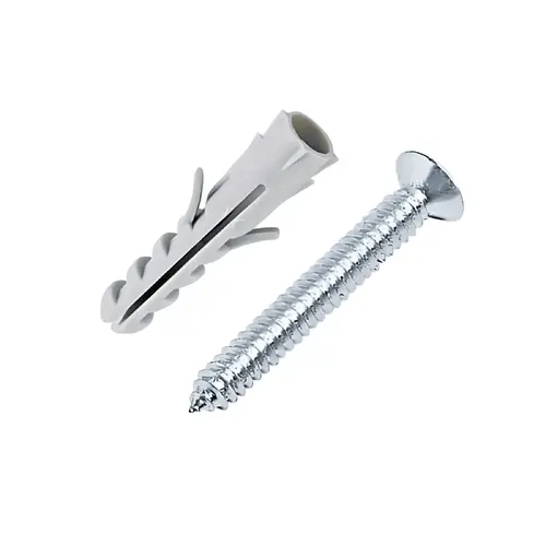 Parafuso AAT(cabeça chata) com Bucha Pacote 5 Unidades - Vonder