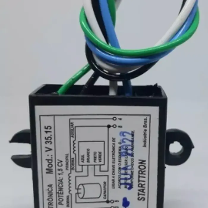 Chave De Partida Eletrônica V35.15 P/ Motor 1,5cv