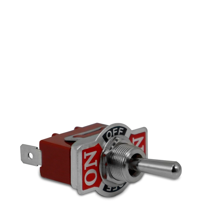 Chave Alavanca 1122A - 1 Polo - LIGA/DESLIGA/LIGA 3 Posições - Terminal Faston SIBRATEC