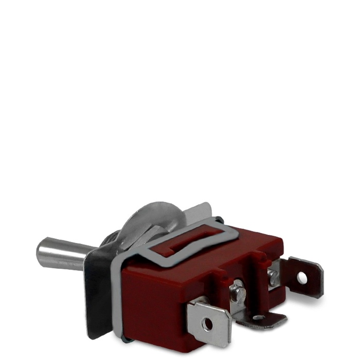 Chave Alavanca 1122A - 1 Polo - LIGA/DESLIGA/LIGA 3 Posições - Terminal Faston SIBRATEC