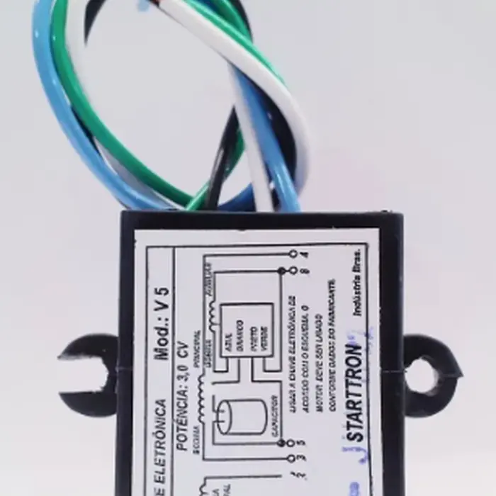 Chave De Partida Eletrônica De 3cv - V5