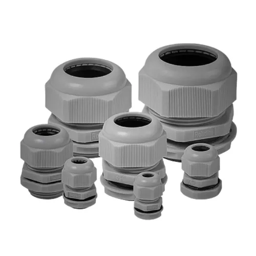 Prensa Cabo Cinza com Anel de Vedação 