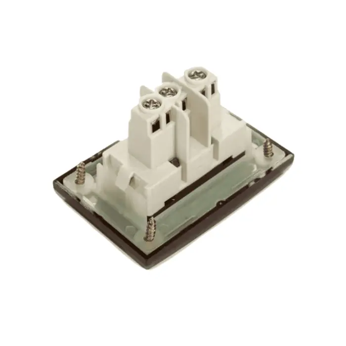 Conjunto 65X45 Tomada para Móvel 2P + T 10A 250V Marrom Sleek Margirius