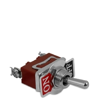 Chave Alavanca 1021B - 1 Polo - LIGA/DESLIGA - 2 Posições - Com Parafuso Sibratec - imagem 1