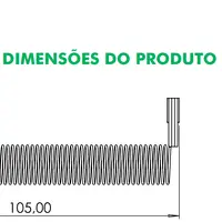Resistência Torneira Pratica 127V Zagonel - imagem 1