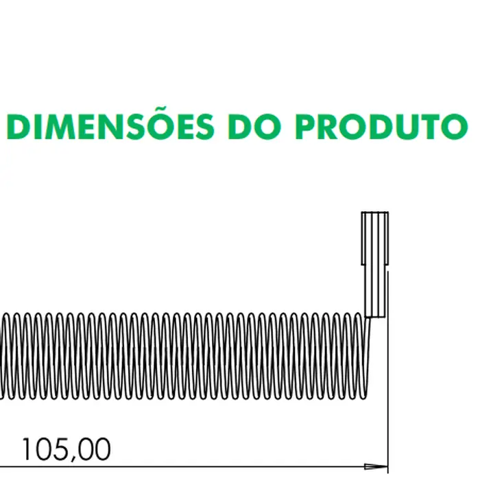 Resistência Torneira Pratica 127V Zagonel