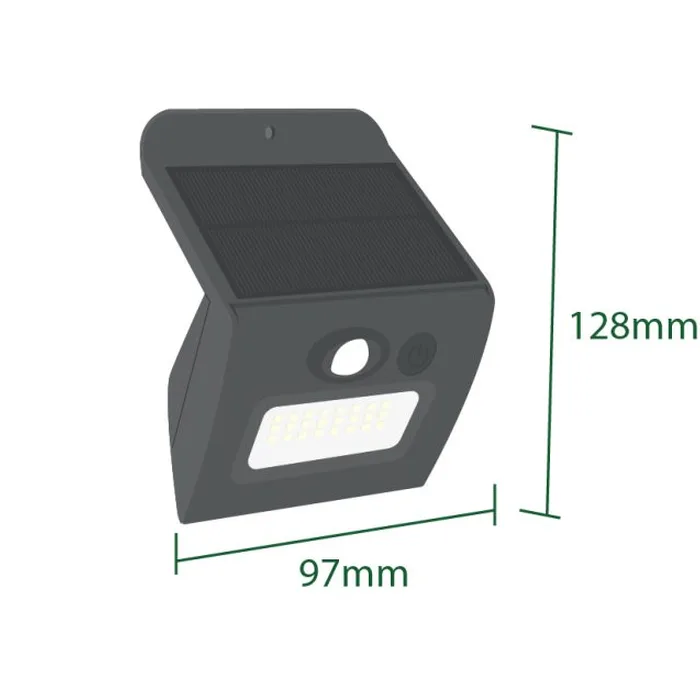Arandela Solar 300LM Ecoforce