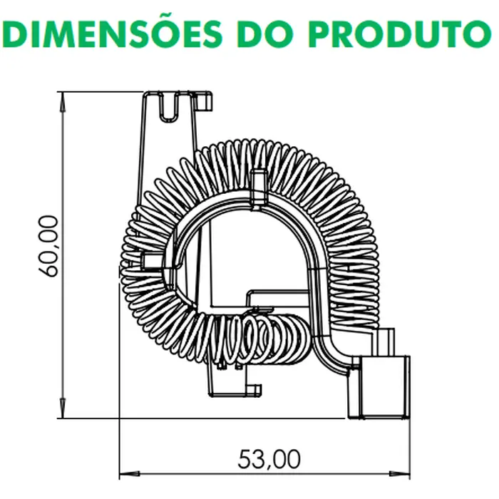 Resistência Torneira Prima 220V Zagonel