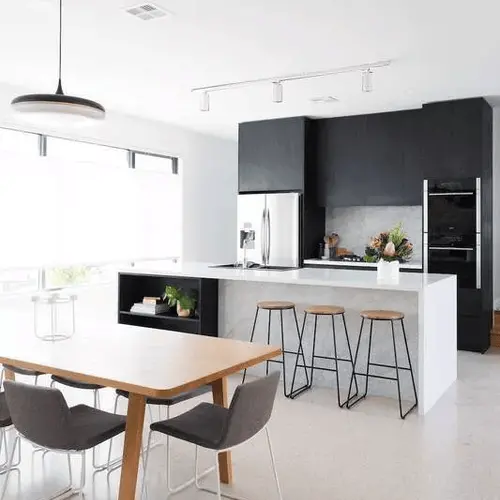 Kit Spot LED de trliho branca 9W 4000K Ecoforce