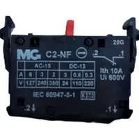 Bloco de contato 1NF (Normalmente fechado) Margirius - imagem 1