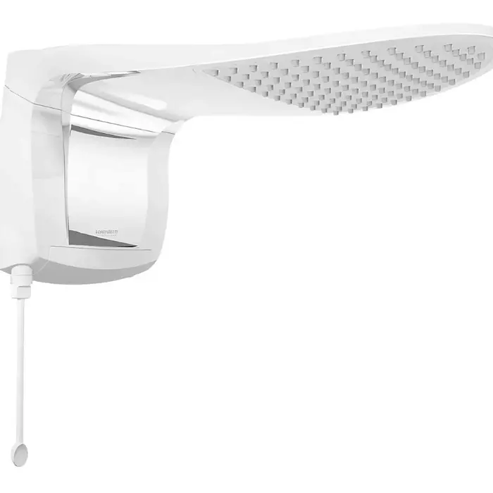 Chuveiro Acqua Wave Ultra, Branco Cromado 