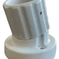 Soquete Bocal Inclinado E-27 Porcelana G20 - imagem 1