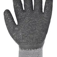 Luva Tricotada em Algodão com Banho de Látex Corrugado Tamanho 10 PROTEPLUS - imagem 1