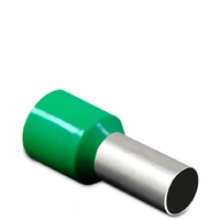 Terminal Pré-Isolado Tubular Simples 16mm² Verde E1612 Sibratec - imagem 1