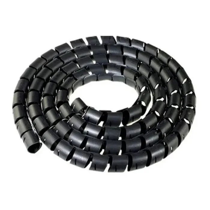 Espiral Tubo 1/4 Diâmetro 6mm Preta - IPC