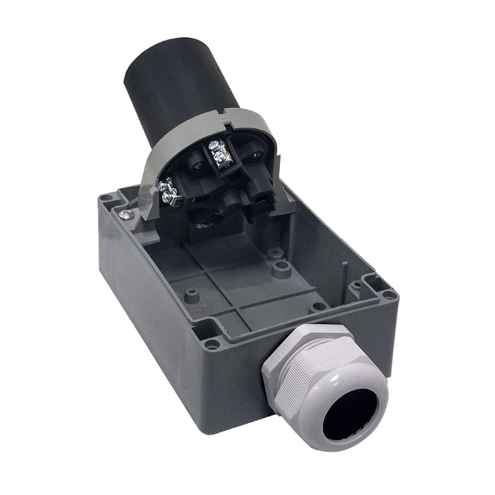 Tomada de parede/sobrepor 1342-9 - 3P+T 9H 220VAC/63A Azul IP67