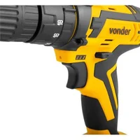 Parafusadeira/furadeira com impacto a bateria, 12 V, fonte bivolt automática, PFV 012I VONDER - imagem 2